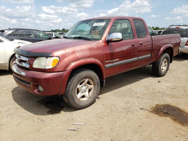 5TBBT44113S364321 - 2003 TOYOTA TUNDRA ACCESS CAB SR5 MAROON photo 1