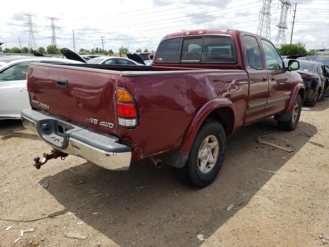 5TBBT44113S364321 - 2003 TOYOTA TUNDRA ACCESS CAB SR5 MAROON photo 3