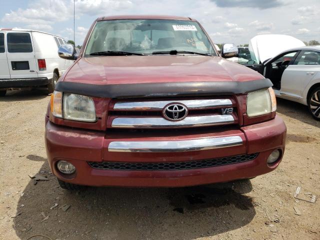 5TBBT44113S364321 - 2003 TOYOTA TUNDRA ACCESS CAB SR5 MAROON photo 5