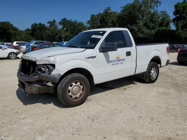 1FTRF12W49KC71108 - 2009 FORD F150 2WD WHITE photo 1