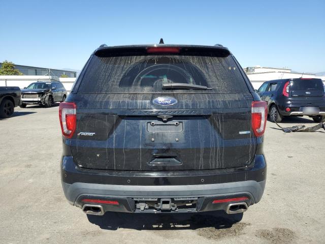 1FM5K8GT6GGB62954 - 2016 FORD EXPLORER SPORT BLACK photo 6