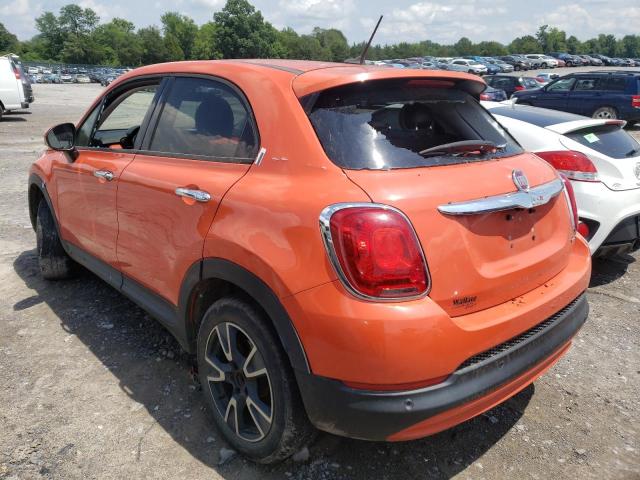 ZFBCFYBT9GP346988 - 2016 FIAT 500 EASY ORANGE photo 2