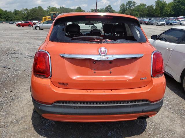 ZFBCFYBT9GP346988 - 2016 FIAT 500 EASY ORANGE photo 6