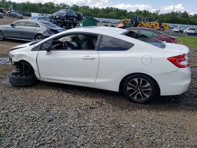 2HGFG3B89DH530335 - 2013 HONDA CIVIC EX WHITE photo 2