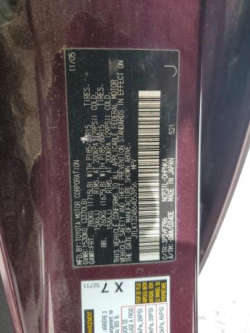 JTLKT324864053956 - 2006 TOYOTA SCION XB 紫色 照片 12