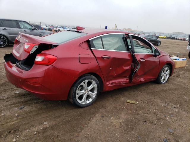 1G1BF5SM0H7137293 - 2017 CHEVROLET CRUZE PREMIER MAROON photo 3