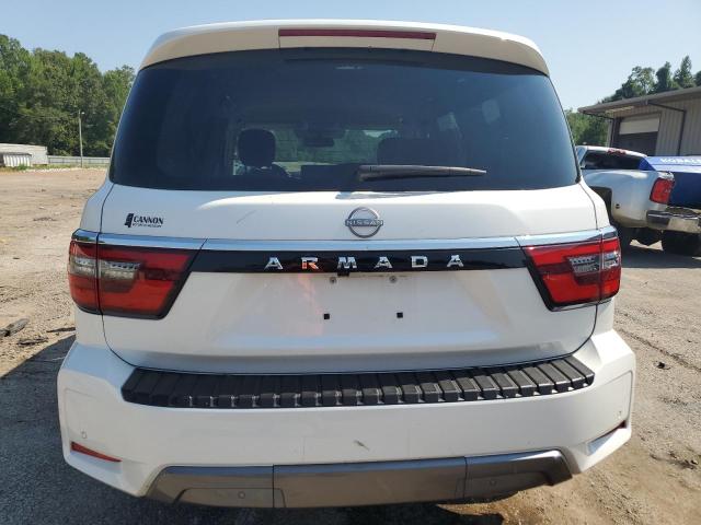 JN8AY2AC1N9163250 - 2022 NISSAN ARMADA S WHITE photo 6