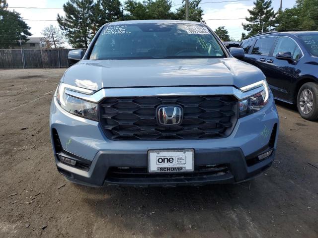 5FNYF8H53NB020879 - 2022 HONDA PASSPORT EXL BLUE photo 5