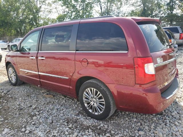 2C4RC1CG1ER198470 - 2014 CHRYSLER TOWN & COU TOURING L RED photo 2
