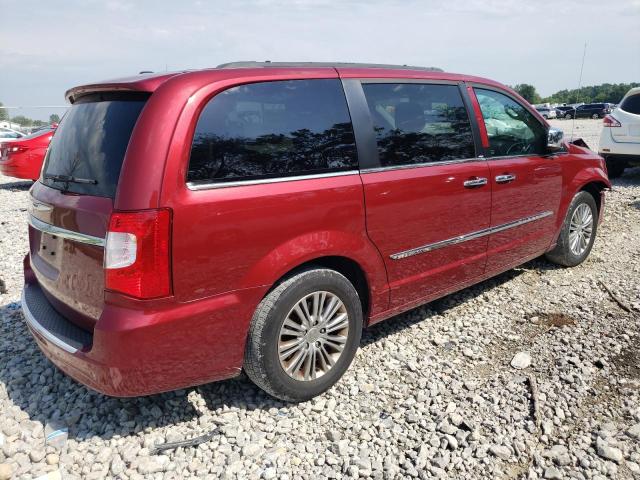 2C4RC1CG1ER198470 - 2014 CHRYSLER TOWN & COU TOURING L RED photo 3