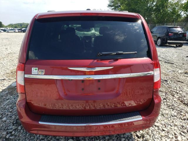 2C4RC1CG1ER198470 - 2014 CHRYSLER TOWN & COU TOURING L RED photo 6