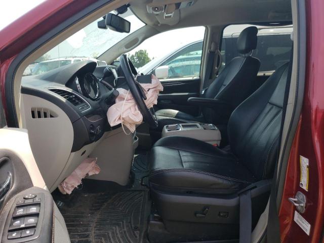 2C4RC1CG1ER198470 - 2014 CHRYSLER TOWN & COU TOURING L RED photo 7