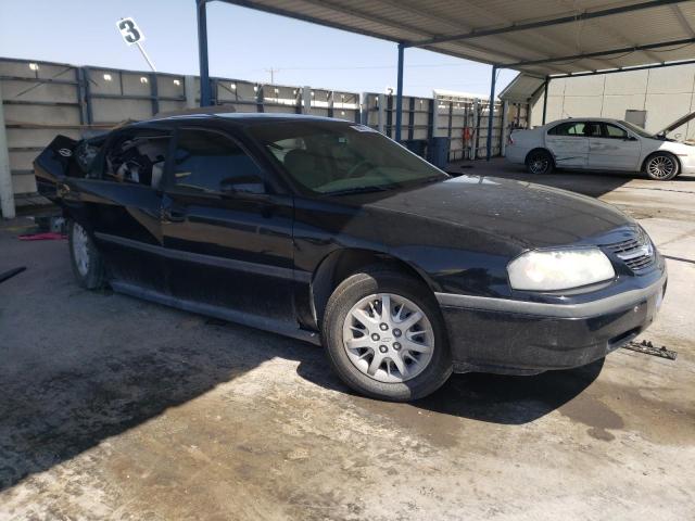 2G1WF52E329262420 - 2002 CHEVROLET IMPALA BLACK photo 4