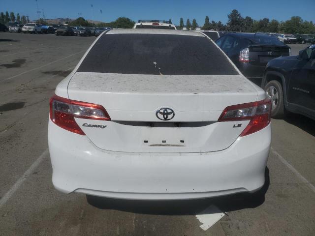 4T1BF1FK0DU223025 - 2013 TOYOTA CAMRY L WHITE photo 6