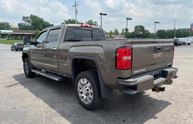 1GT120E88FF671791 - 2015 GMC SIERRA K2500 DENALI BROWN photo 3