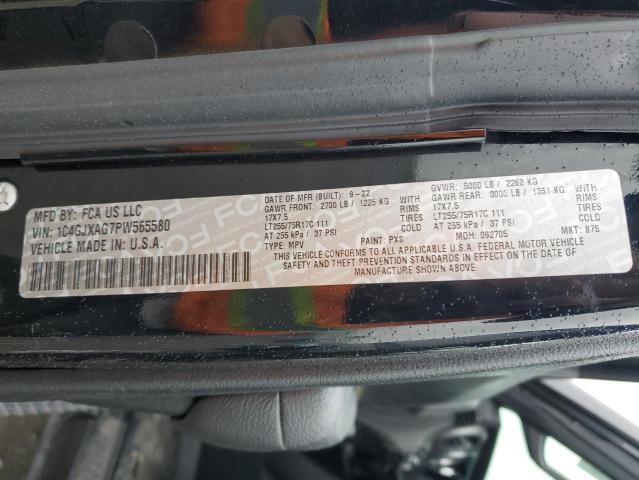 1C4GJXAG7PW565580 - 2023 JEEP WRANGLER SPORT 黑色 照片 14