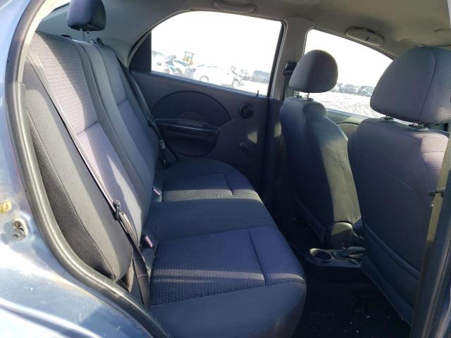 KL1TD56656B649338 - 2006 CHEVROLET AVEO BASE BLUE photo 10