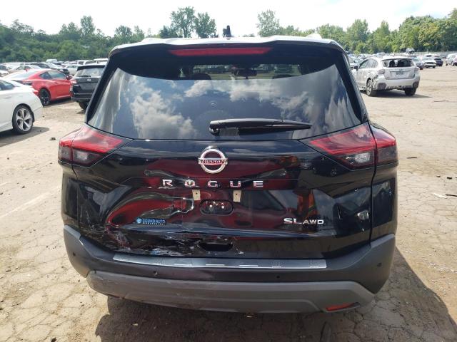 5N1AT3CB1MC701057 - 2021 NISSAN ROGUE SL BLACK photo 6