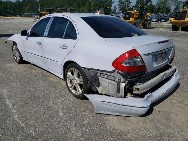 WDBUF56X78B214483 - 2008 MERCEDES-BENZ E 350 WHITE photo 2