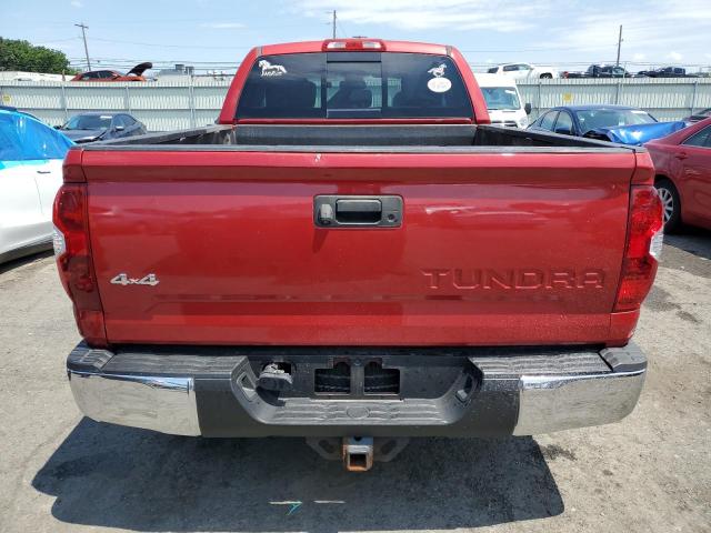 5TFUY5F1XEX395830 - 2014 TOYOTA TUNDRA DOUBLE CAB SR/SR5 RED photo 6