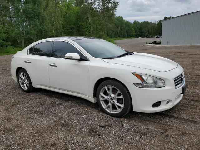 1N4AA5AP6CC845907 - 2012 NISSAN MAXIMA S WHITE photo 4