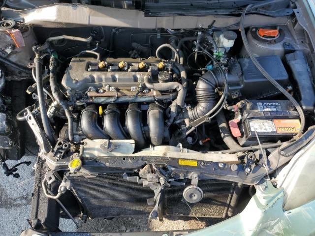 2T1KR32E44C261605 - 2004 TOYOTA COROLLA MA XR GREEN photo 11