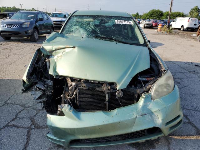 2T1KR32E44C261605 - 2004 TOYOTA COROLLA MA XR GREEN photo 5