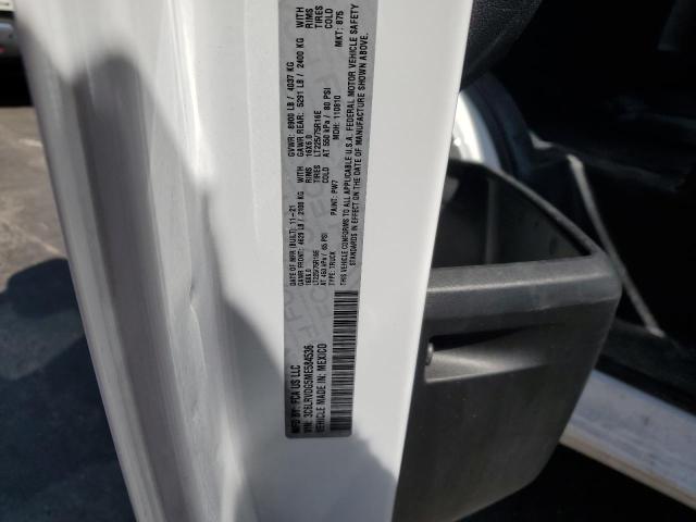 3C6LRVDG5ME584536 - 2021 RAM PROMASTER 2500 HIGH Blanco foto 13