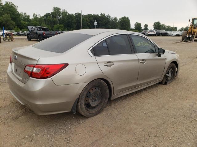 4S3BNAA65G3039677 - 2016 SUBARU LEGACY 2.5I BEIGE photo 3