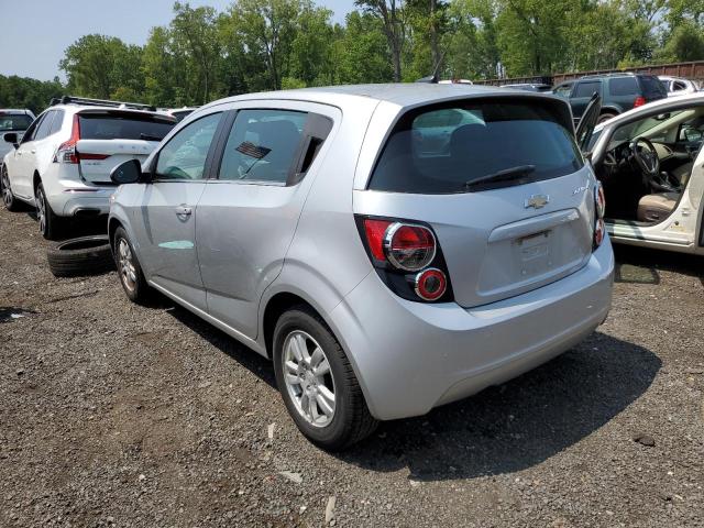 1G1JC6SG1E4222998 - 2014 CHEVROLET SONIC LT SILVER photo 2