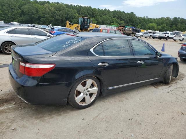 JTHGL46F775006186 - 2007 LEXUS LS 460L BLACK photo 3