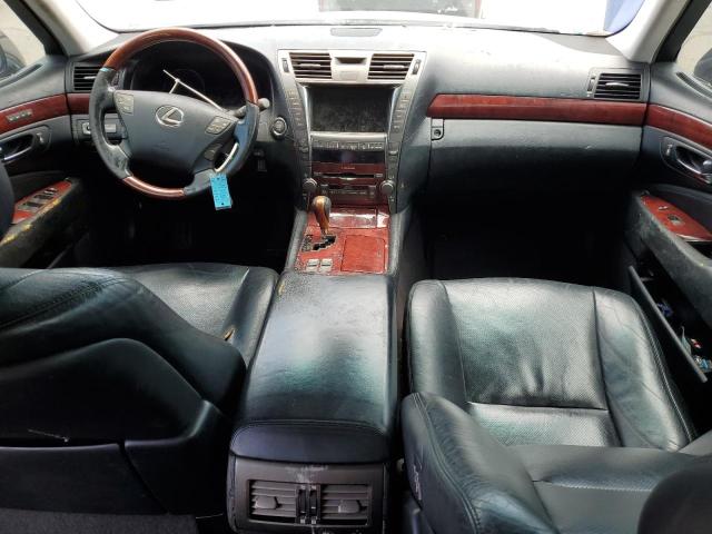 JTHGL46F775006186 - 2007 LEXUS LS 460L BLACK photo 8