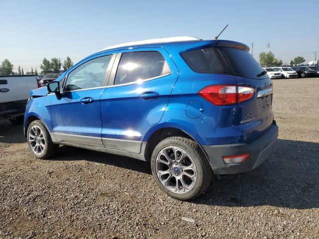 MAJ6S3KL6KC287333 - 2019 FORD ECOSPORT TITANIUM BLUE photo 2