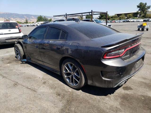 2C3CDXHGXKH519037 - 2019 DODGE CHARGER GT GRAY photo 2