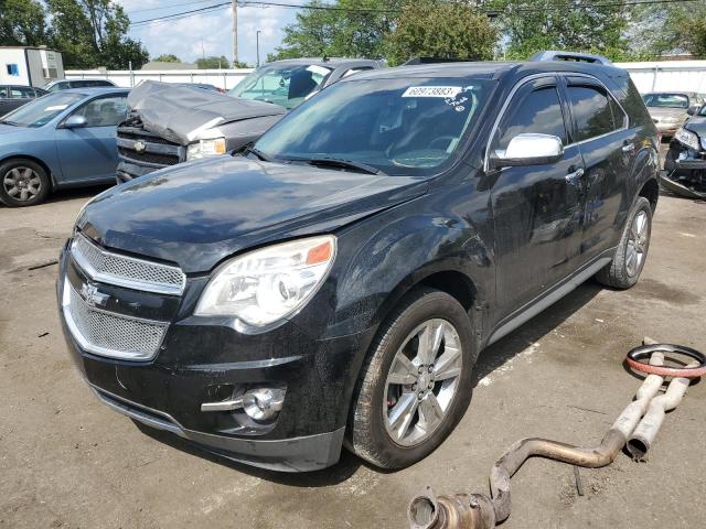 2GNFLFE30D6182102 - 2013 CHEVROLET EQUINOX LTZ BLACK photo 1