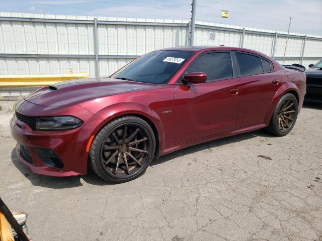 2C3CDXCT9EH303172 - 2020 DODGE CHARGER SC R/T BURGUNDY photo 1
