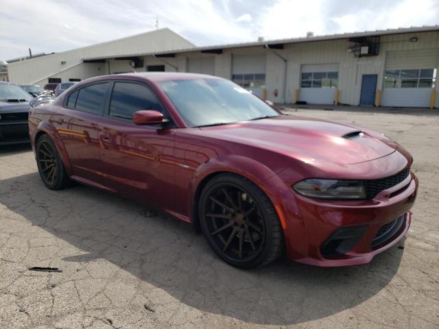 2C3CDXCT9EH303172 - 2020 DODGE CHARGER SC R/T BURGUNDY photo 4