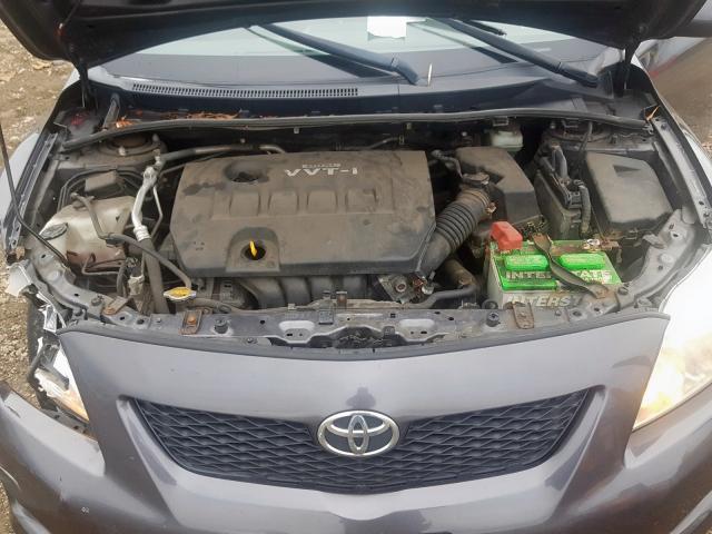 JTDBL40E699076494 - 2009 TOYOTA COROLLA BASE  photo 7