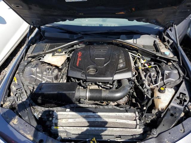 ZARFAEDN2J7587732 - 2018 ALFA ROMEO GIULIA Q4 灰色 照片 11