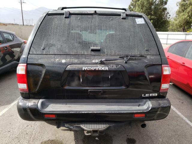 JN8DR09X81W577028 - 2001 NISSAN PATHFINDER LE BLACK photo 6