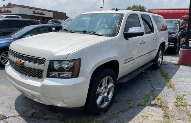 1GNSKKE70CR158589 - 2012 CHEVROLET SUBURBAN K1500 LTZ WHITE photo 2