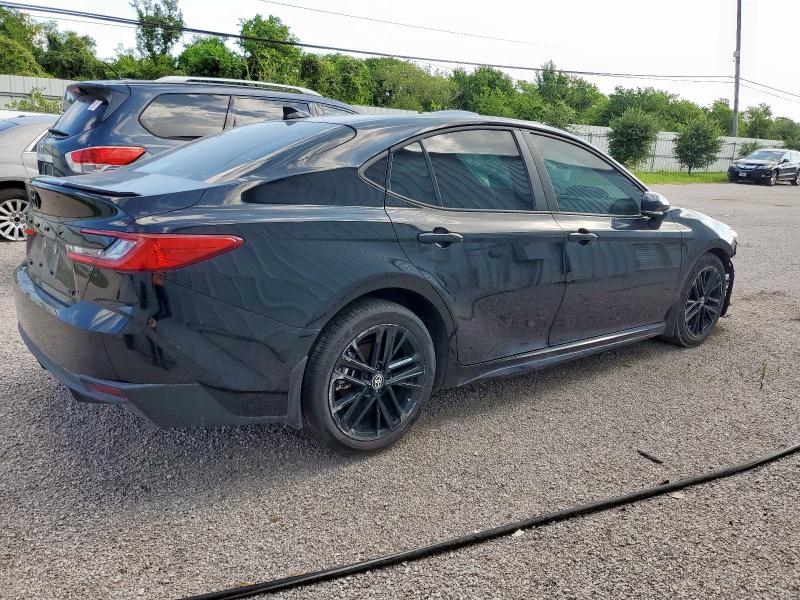 4T1DAACK2SU544279 - 2025 TOYOTA CAMRY XSE BLACK photo 3