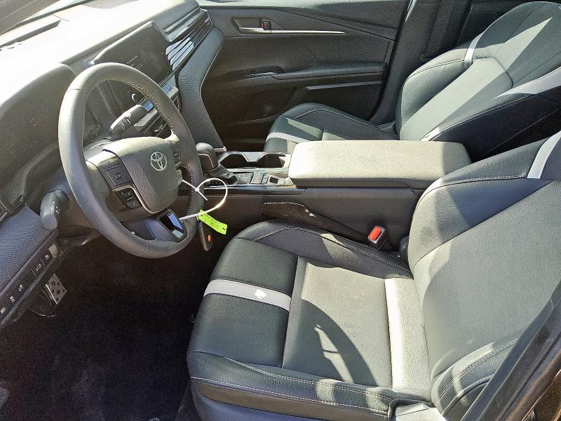 4T1DAACK2SU544279 - 2025 TOYOTA CAMRY XSE BLACK photo 7