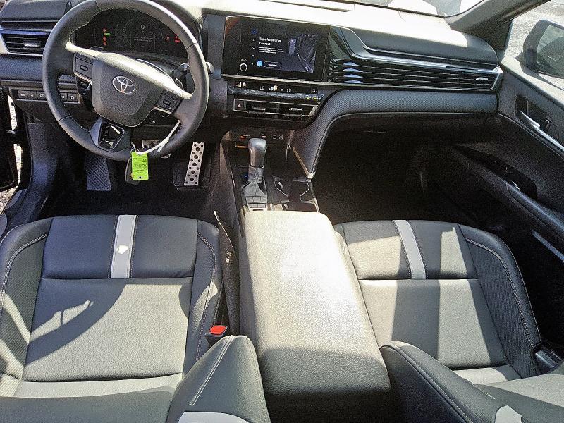 4T1DAACK2SU544279 - 2025 TOYOTA CAMRY XSE BLACK photo 8