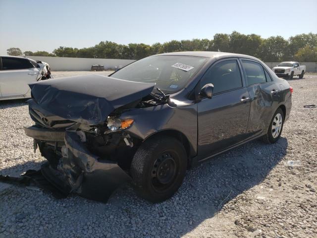 JTDBU4EE2DJ116583 - 2013 TOYOTA COROLLA BASE GRAY photo 2