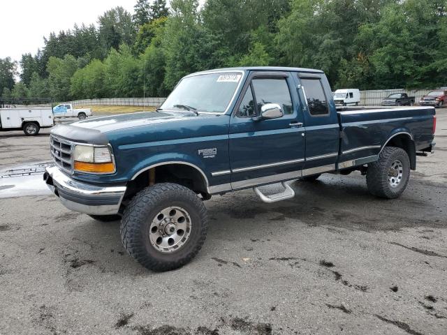 1FTHX26F4VEA17397 - 1997 FORD F250 GREEN photo 1