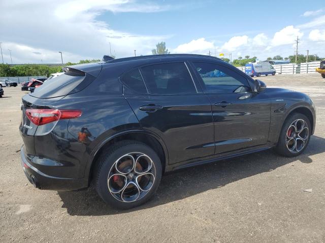 ZASPAKBN4N7D49538 - 2022 ALFA ROMEO STELVIO TI BLACK photo 3