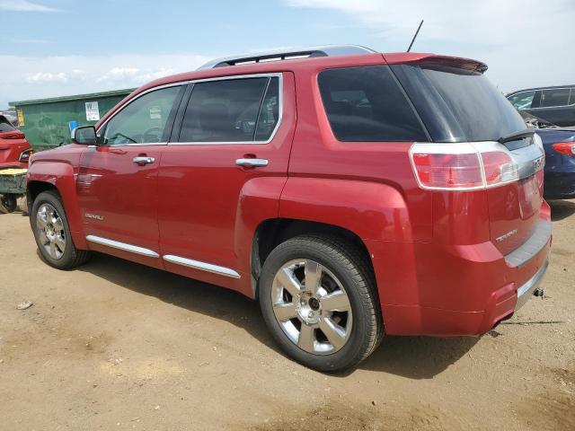 2GKFLZE36F6124366 - 2015 GMC TERRAIN DENALI RED photo 2