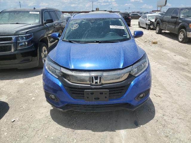 3CZRU6H50MM744841 - 2021 HONDA HR-V EX BLUE photo 5