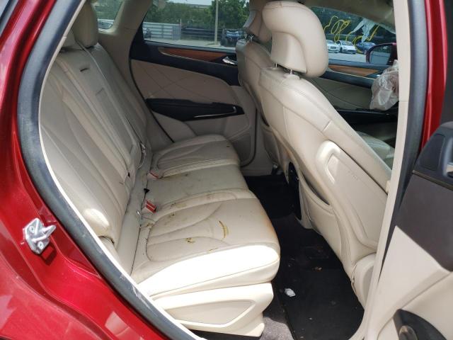 5LMCJ2C93JUL30430 - 2018 LINCOLN MKC SELECT Կարմիր լուսանկար 11